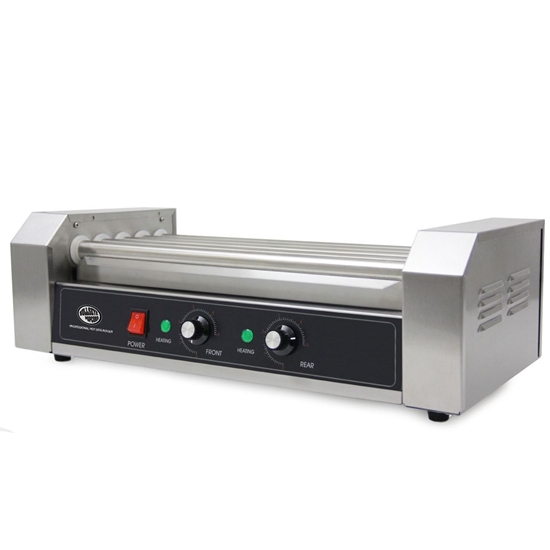 Image sur 77205 - Commercial Hot Dog roller 5 rolls