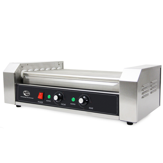 Image sur 77207 - Commercial Hot Dog roller 7 rolls