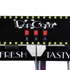 16oz popcorn machine illuminated sign detail