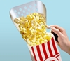 Aluminum Popcorn Scoop filling popcorn bag