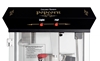 Black 4oz popcorn machine - control panel detail
