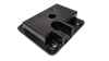 Black gear plate receiver for popcorn machine