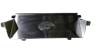 Stainless steel door for 8oz popcorn machine - angled view