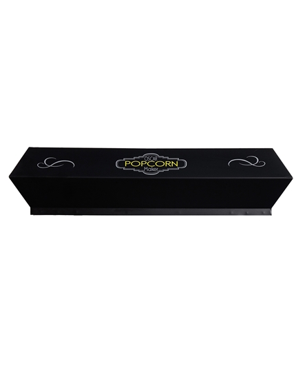 Black machine top for 8oz Oscar popcorn machine