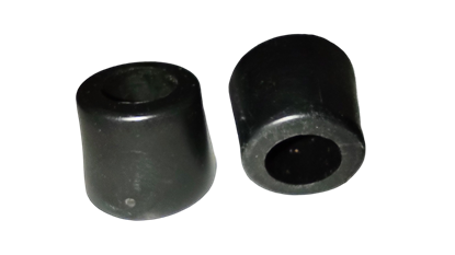 Black plastic cushions for popcorn machine