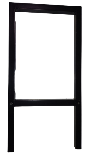 Black long support for legs part F