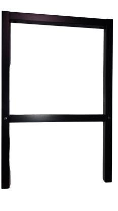 Black long support for legs part F
